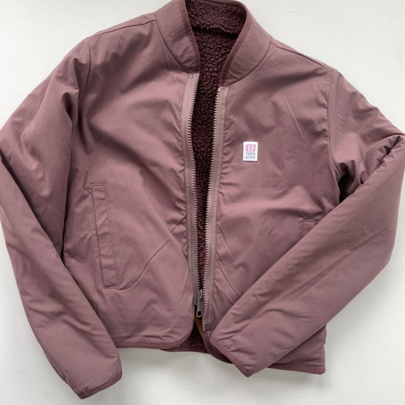 Topo designs NWOT reversible fleece jacket - Picture 3 of 3